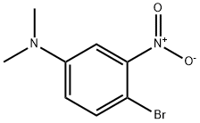 (4-BroMo-3-nitro-phenyl)-diMethyl-aMine Struktur