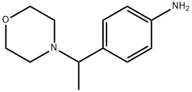 4-(1-MORPHOLINOETHYL)ANILINE Struktur