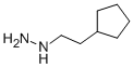 1-(2-cyclopentylethyl)hydrazine Struktur