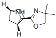 2-Azabicyclo[2.2.1]heptane,3-(4,5-dihydro-4,4-dimethyl-2-oxazolyl)-,(1S,3R,4R)-(9CI) Struktur