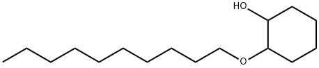 2-(decyloxy)cyclohexan-1-ol Struktur