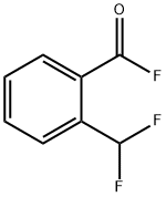 Benzoyl fluoride, 2-(difluoromethyl)- (9CI) Struktur