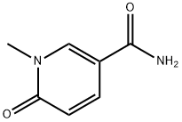 1-methyl-6-oxo-pyridine-3-carboxamide Struktur