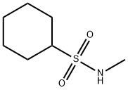 N-Methylcyclohexanesulfonamide Struktur