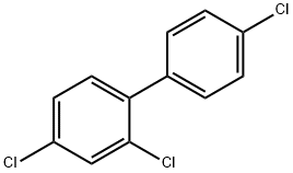 2,4,4'-TRICHLOROBIPHENYL Struktur