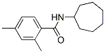 Benzamide, N-cycloheptyl-2,4-dimethyl- (9CI) Struktur