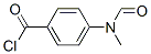 4-(N-Formyl-N-methyl)aminobenzoyl chloride Struktur