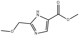 1H-Imidazole-4-carboxylicacid,2-(methoxymethyl)-,methylester(9CI) Struktur