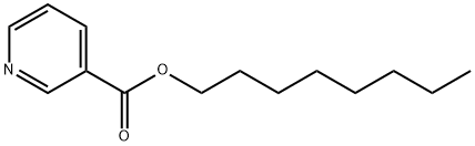 NICOTINIC ACID N-OCTYL ESTER Struktur