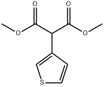 DIMETHYL 3-THIENYLMALONATE Struktur