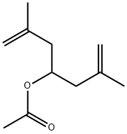 2,6-DIMETHYL-1,6-HEPTADIEN-4-OL ACETATE Struktur