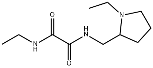 Ethanediamide, N-ethyl-N-[(1-ethyl-2-pyrrolidinyl)methyl]- (9CI) Struktur