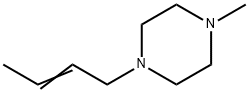 Piperazine, 1-(2-butenyl)-4-methyl- (7CI,8CI,9CI) Struktur