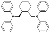 (1S,2S)-(+)-1,2-BIS(DIPHENYLPHOSPHINOMETHYL)CYCLOHEXANE Struktur