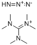 Hexamethylguanidinium azide Struktur