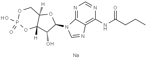 6-MB-CAMP SODIUM SALT Struktur