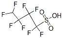 1,1,2,2,3,3,4,4-octafluorobutane-1-sulphonic acid Struktur