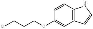 5-(3-CHLORO-PROPOXY)-1H-INDOLE Struktur