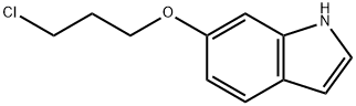 6-(3-CHLORO-PROPOXY)-1H-INDOLE Struktur