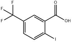 2-Iodo-5-(trifluoromethyl)benzoic acid Struktur