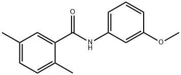 Benzamide, N-(3-methoxyphenyl)-2,5-dimethyl- (9CI) Struktur