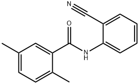 Benzamide, N-(2-cyanophenyl)-2,5-dimethyl- (9CI) Struktur