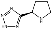 (R)-5-(pyrrolidin-2-yl)-1H-tetrazole Struktur