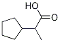 2-cyclopentylpropanoic acid Struktur