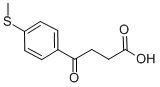 3-(4-METHYLTHIOBENZOYL)PROPIONIC ACID Struktur