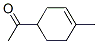 acetylmethylcyclohexene,4-acetyl-1-methyl-1-cyclohexene Struktur