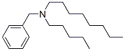 Benzylamine, N-octyl-N-pentyl-, Struktur