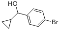 (4-BROMOPHENYL)(CYCLOPROPYL)METHANOL Struktur