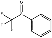 Phenyl trifluoromethyl sulphoxide Struktur