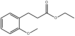 3-(2-METHOXY-PHENYL)-PROPIONIC ACID ETHYL ESTER Struktur