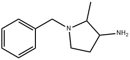 2-Methyl-1-(phenylmethyl)-3-pyrrolidinamine Struktur