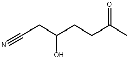 Heptanenitrile, 3-hydroxy-6-oxo- (9CI) Struktur