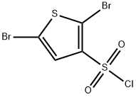 2,5-DIBROMOTHIOPHENE-3-SULFONYL CHLORIDE Struktur