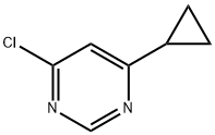 4-chloro-6-cyclopropylpyrimidine(SALTDATA: FREE) Struktur