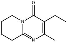 3-Ethyl-2-methyl-6,7,8,9-tetrahydro-4H-pyrido[1,2-α]pyrimidin-4-one (Risperidone Impurity) Struktur