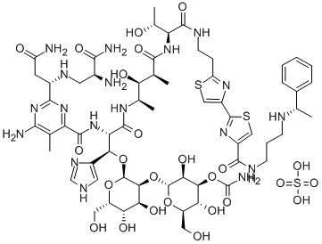 PEPLOMYCIN SULFATE Struktur