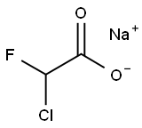 SODIUM CHLOROFLUOROACETATE Struktur