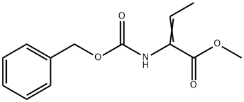 2-CBZ-AMINO-BUT-2-ENOIC ACID METHYL ESTER Struktur