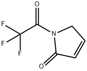 2H-Pyrrol-2-one, 1,5-dihydro-1-(trifluoroacetyl)- (9CI) Struktur