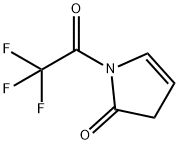 2H-Pyrrol-2-one, 1,3-dihydro-1-(trifluoroacetyl)- (9CI) Struktur