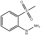 (2-METHANESULFONYL-PHENYL)-HYDRAZINE Struktur