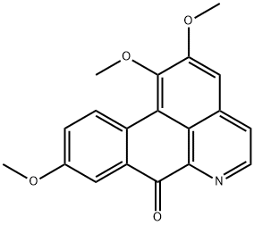 1,2,9-TRIMETHOXY-7-OXOAPOORPHINE Struktur