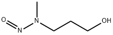 N-nitrosomethyl-(3-hydroxypropyl)amine Struktur