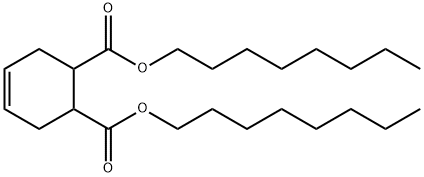 DI-N-OCTYL 4-CYCLOHEXENE-1,2-DICARBOXYLATE Struktur