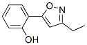 3-Ethyl-5-(2-hydroxyphenyl)isoxazole Struktur