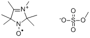 2,2,3,4,5,5-HEXAMETHYL-3-IMIDAZOLINIUM-1-YLOXY METHYL SULFATE Struktur